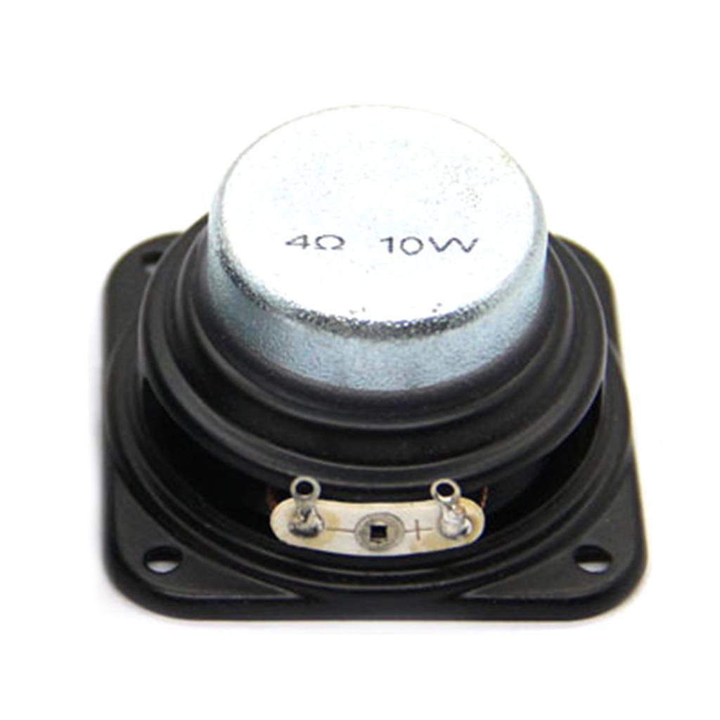 Vielseitiger 45mm Magnetischer Lautsprecher, 4 Ohm, 10W Full Range Woofer Lautsprecher Ersatz für Verschiedene Geräte Anwendungen