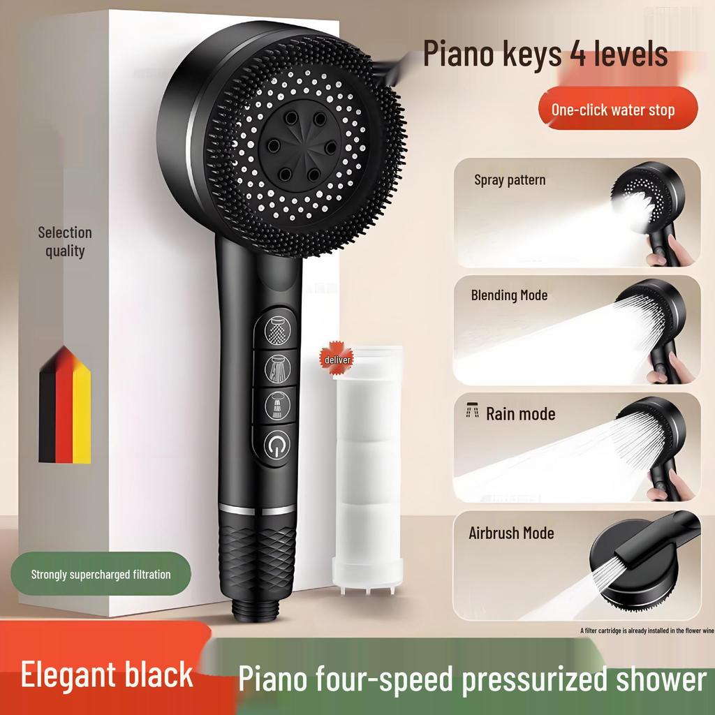 High-Pressure Shower Head Sprinkler for Home Bathrooms