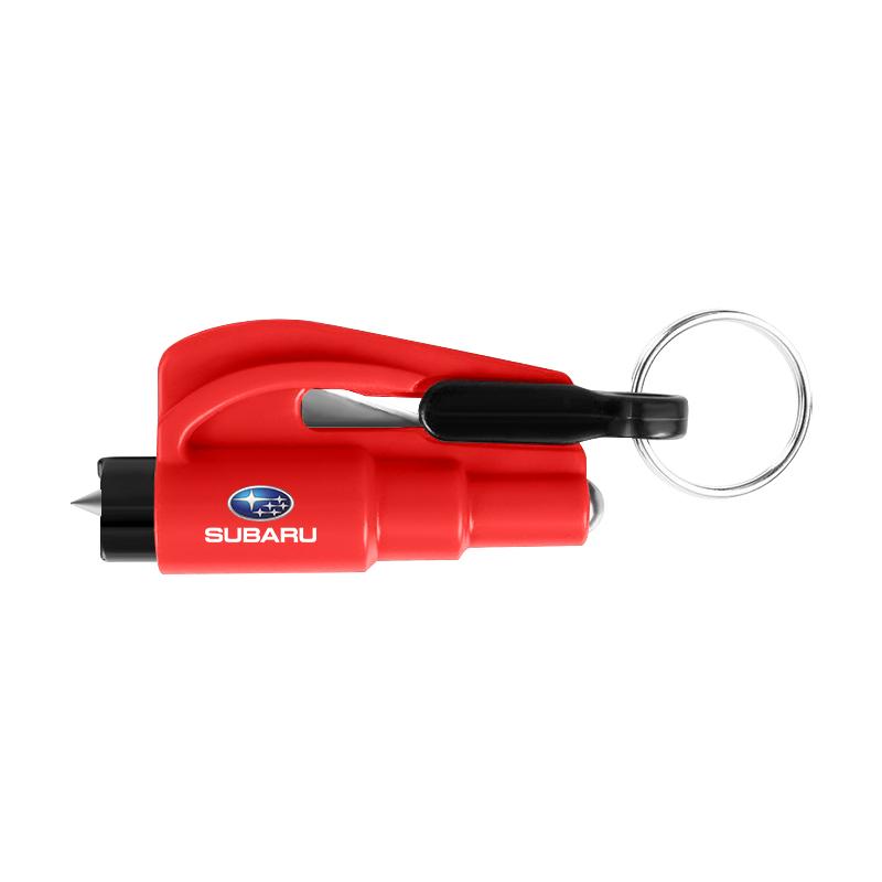 2-in-1 Car Tools Car Safety Hammer Window Breake Life Saving Seat Belt Cutter For Subaru Impreza STI Forester Outback XV Crosstrek Legacy WRX