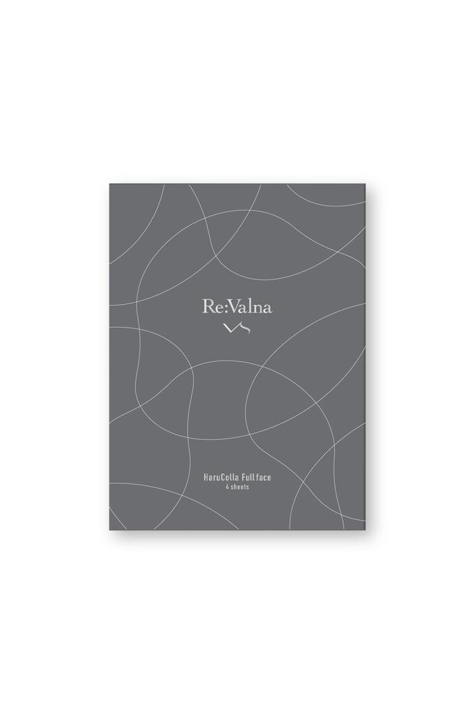 Harukora Sheet Full Face Face Pack Sheet Mask Pores Rough Skin ReValna (4 Sheets)