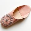 Sequined Babouche Bags Bridal Rose LL [dear Morocco] // // (26 cm)