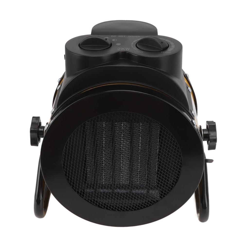 Household Fan Heater Portable Industrial Stable Electric Air Patio Heater   2000W