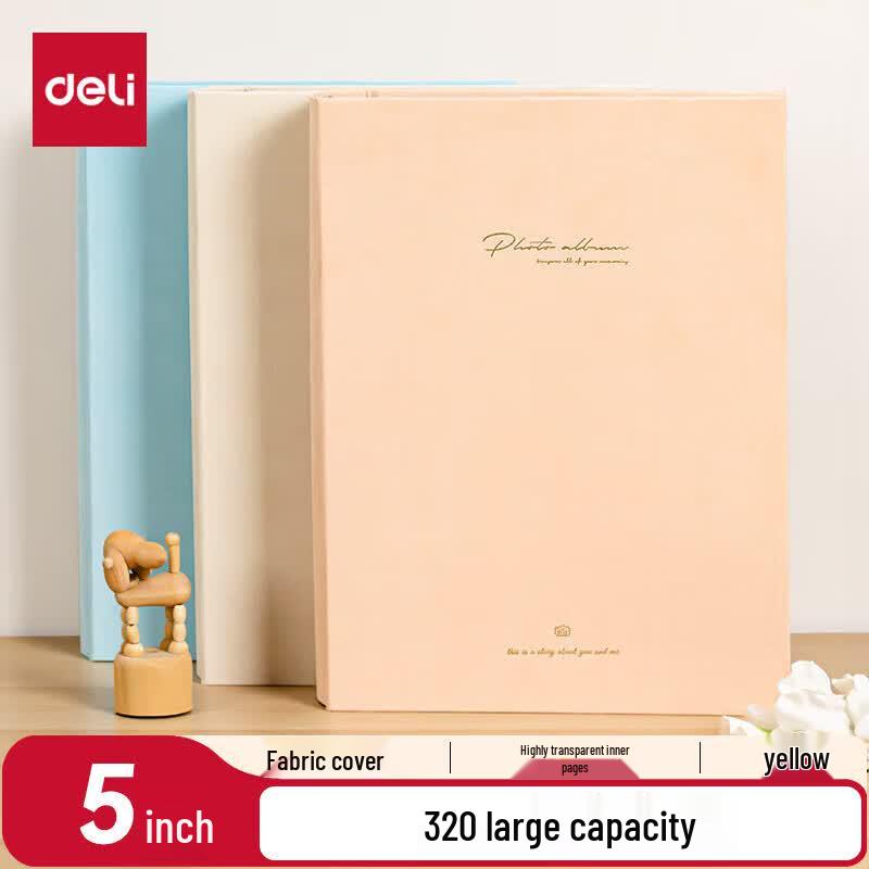 Deli 5-inch 320 Capacity Photo Album