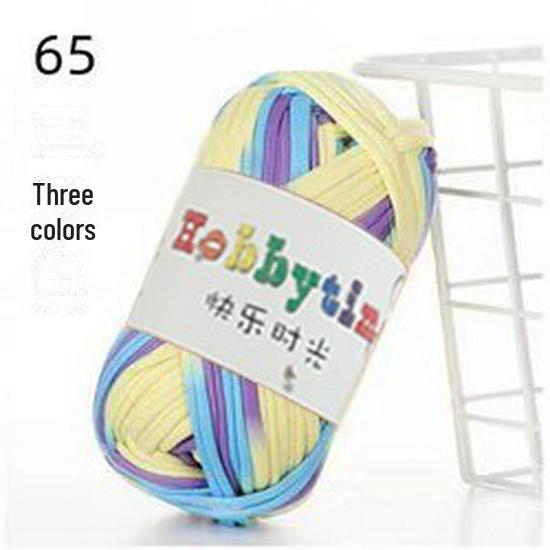 Handmade DIY Woven Slippers, Cotton Shoes, Hook Bag, Doll Line, Storage Basket, Blanket, Wool Material Kit