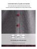 Middle-Aged & Elderly Women's Heart Collar Pullover Sweater: Loose, Short, Plus Size, Fake Two-Piece Wool Base Layer for Autumn/Winter.