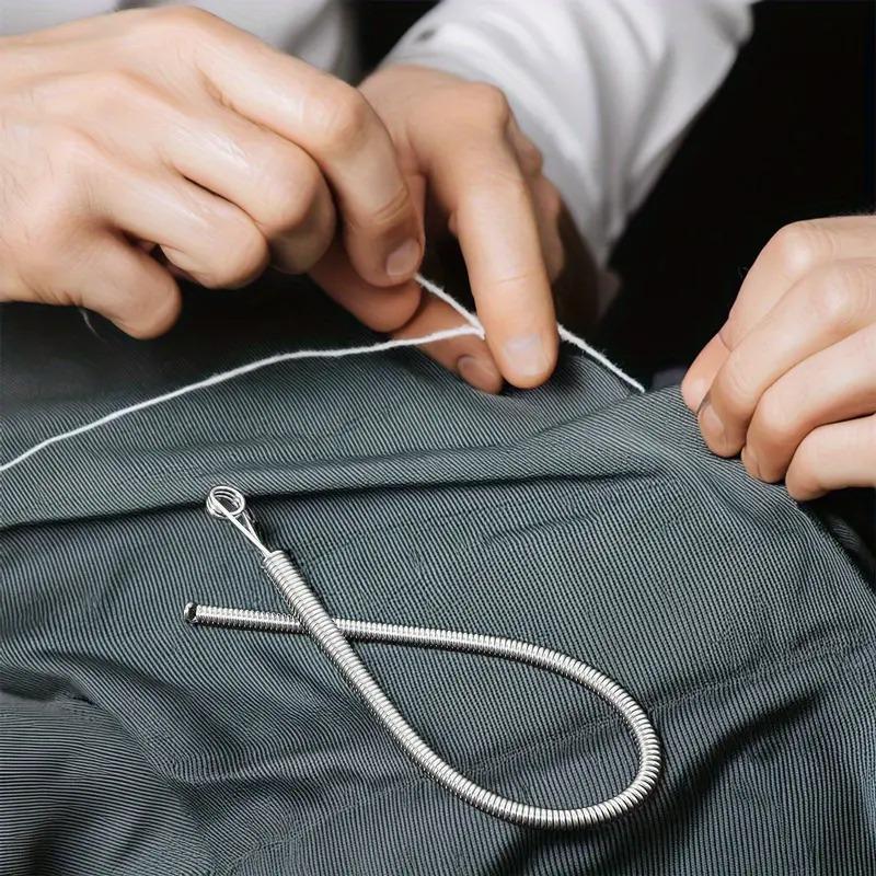 

Spring Steel Drawstring Threader, for Waistbands & Cords. 22x1cm, Flexible, Easy to Use, Durable United States