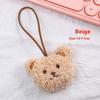 1Pc Cute Baby Name Tag Cartoon Bear Doll Bag Kindergarten Backpack Pendant Baby Newborn Bag Ornaments Keyrings
