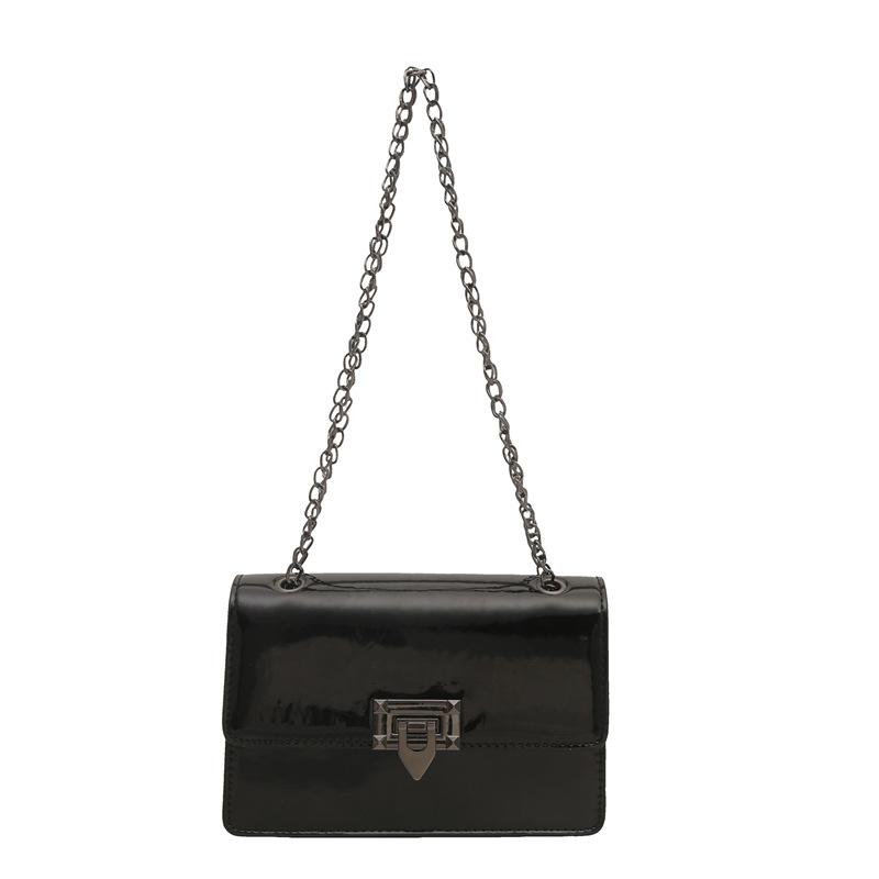 This year's popular solid color versatile messenger bag women's 2025 new bag fashion chain shoulder small square bag