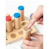Children Sensory Toys  Tactile Board Matching Sorting Game Auditory Training Early Education Teaching Aids Montessori Wooden Toy