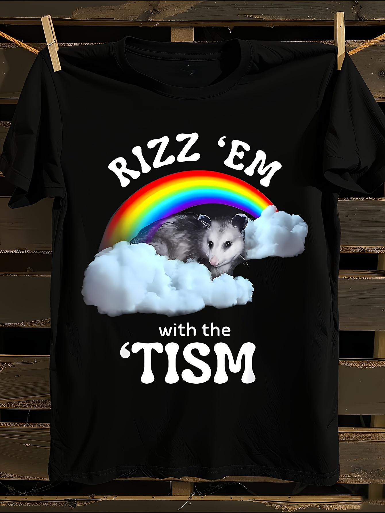 Funny Autism Awareness T-shirt L