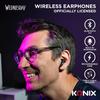 Ecouteurs - San fil - Konix - Mercredi - Smartphones et tablettes - Autonomie 6 h + 22 h boitier - Résistance IPX4 - Noir