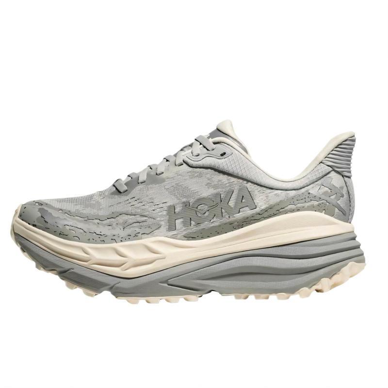 

HOKA ONE ONE Stinson 7 Support Low Top Trail Running Shoes Women s Gray Sneakers 1141531-SLBS 37⅓