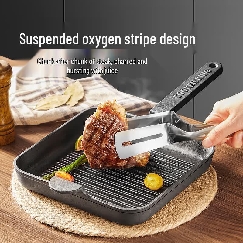 Cooker King Cast Iron Steak Pan