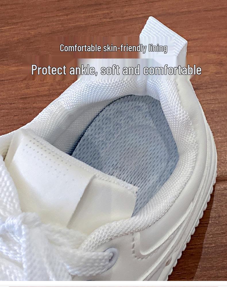 2024 Trendy All-Season Korean-Style Women’s Sneakers: Original White College-Style Sports Shoes
