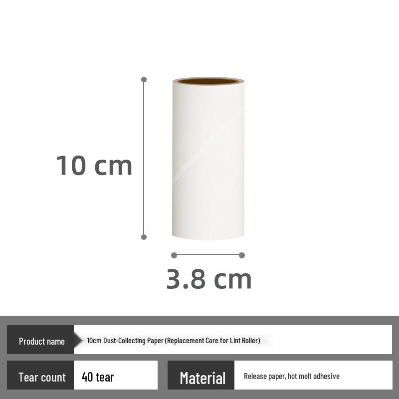 Removable Lint Roller for Pet Hair, Clothes & Home Cleaning