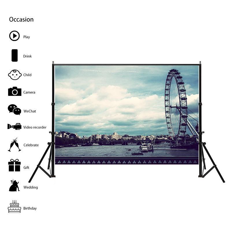 European Sscenic Spots Theme Background Cloth Photography Backdrop Photo Background Cloth Studio Props Decor