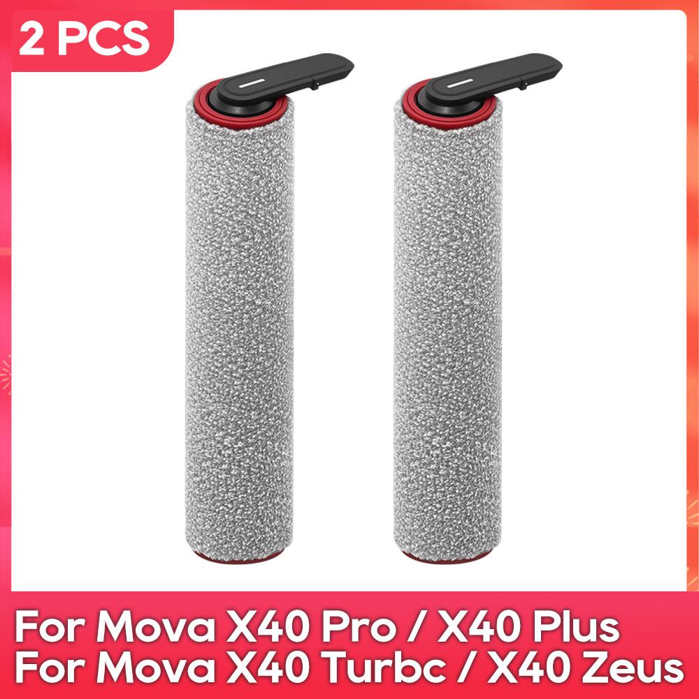 Fit For ( Mova X40 Pro, X40 Plus, X40 Turbc, X40 Zeus ) Roller Brush Filter Parts Vacuum Cleaner Accessories