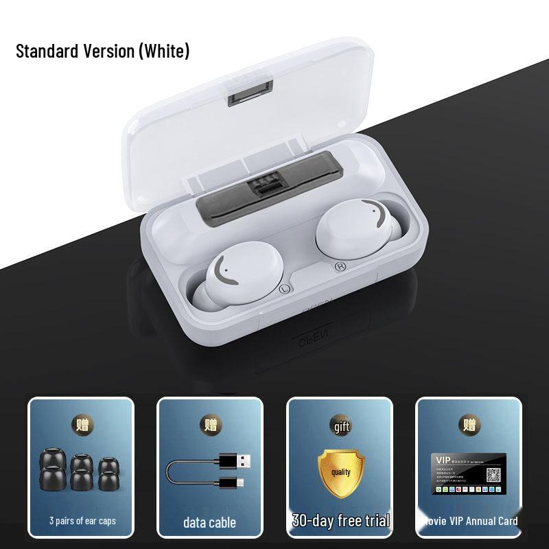 2025 True Wireless Noise-Cancelling In-Ear Bluetooth Earphones for Men & Women - High Sound Quality & Long Battery Life