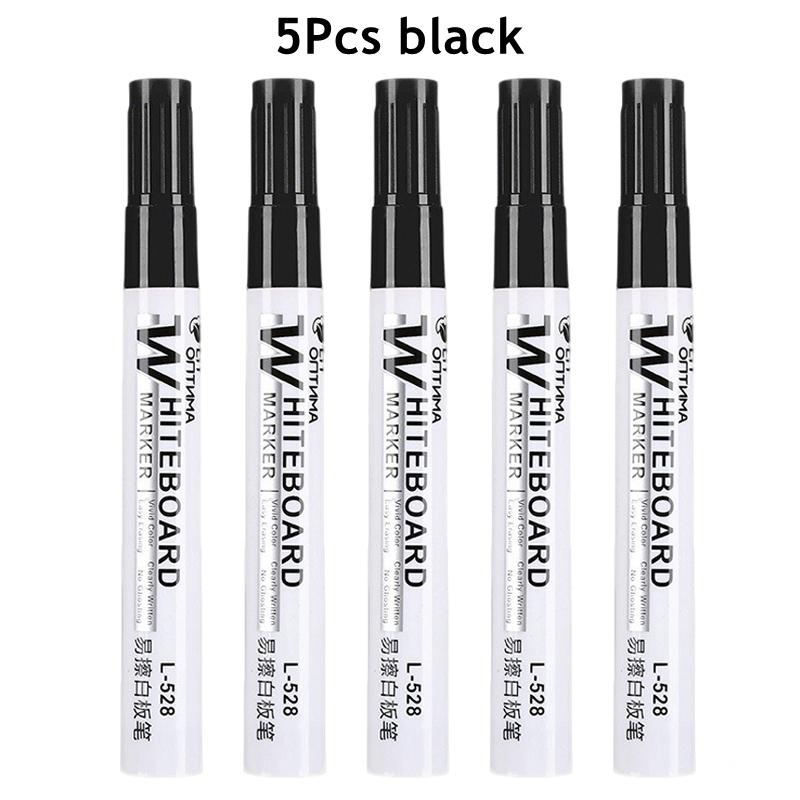 4-100Pcs Erasable Whiteboard Marker Pen Blackboard Marker Teaching Chalk for Glass Office School Stationery White Board Marker
