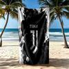 Juventus Beach Towel Quickdry Soft Microfiber Comfortable Lightweight Suitable For Swimming Gym Camping Yoga Vacation