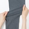 MUJI Stretch Jersey Knit Leggings DGA13A5A Dark Mocha Size L Women's (Full Length) Brown,