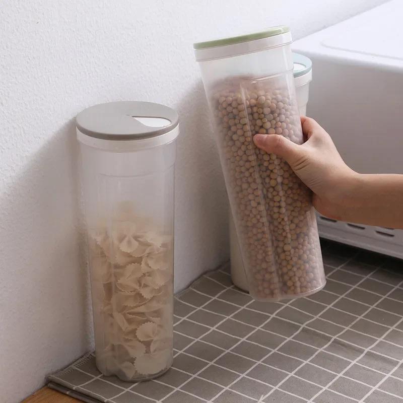 2025 Food Storage Box Sealed Containers Leakproof Storage Box Crisper for Cereal Spaghetti Noodle Pasta Grain