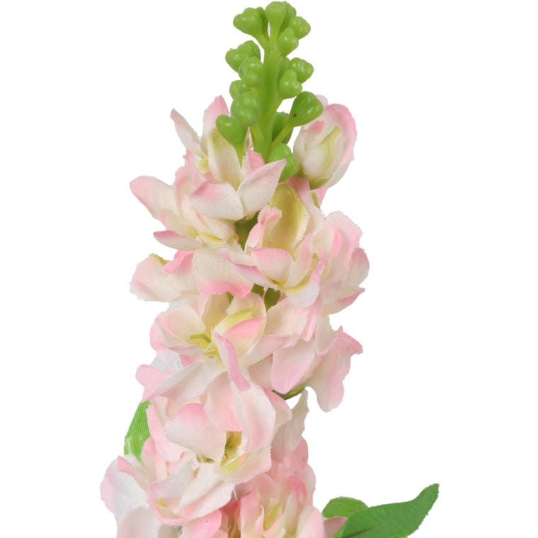 Branch of Artificial Marjoram Salmon Color 55cm