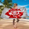 Always Fight Spirit Printed Microfiber Beach Towel, Soft And Absorbent, Quick-Dry, Ideal for Summer Travel, Beach Essential, Swimming Pool