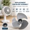 Blade Design Fan Blade Assembly Strong Air Circulator Blade New Floor Fan Accessory