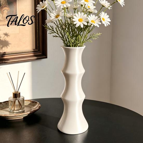 Sophisticated Flower Vase for Home Styling 3D Printed Vase, Modern Decorative Minimalist Container, Artistic Chic Plant Office Desk Floral Arrangement