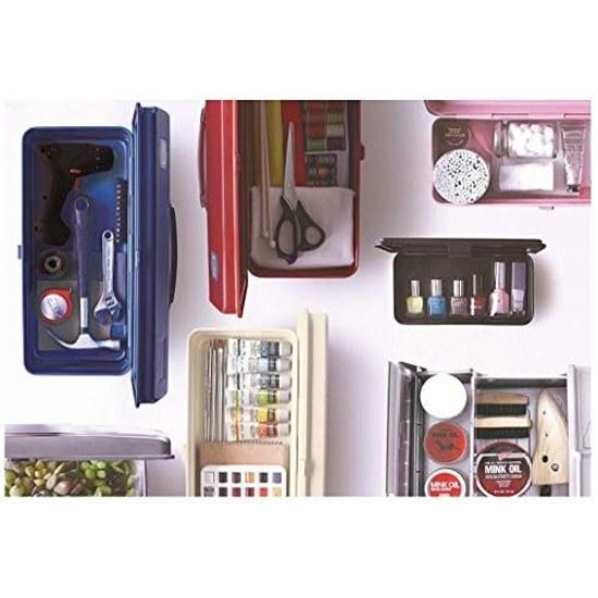 TOYO Steel Color Trunk-Type Tool Box (Toolbox) T-190 (Silver)