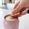 Nail Protection Can Opener 3D Printed Fish & Saver, Cute Fish-Shaped Tab Novelty Kitchen Gadget with Keychain, Portable Bottle for Soda Cans,