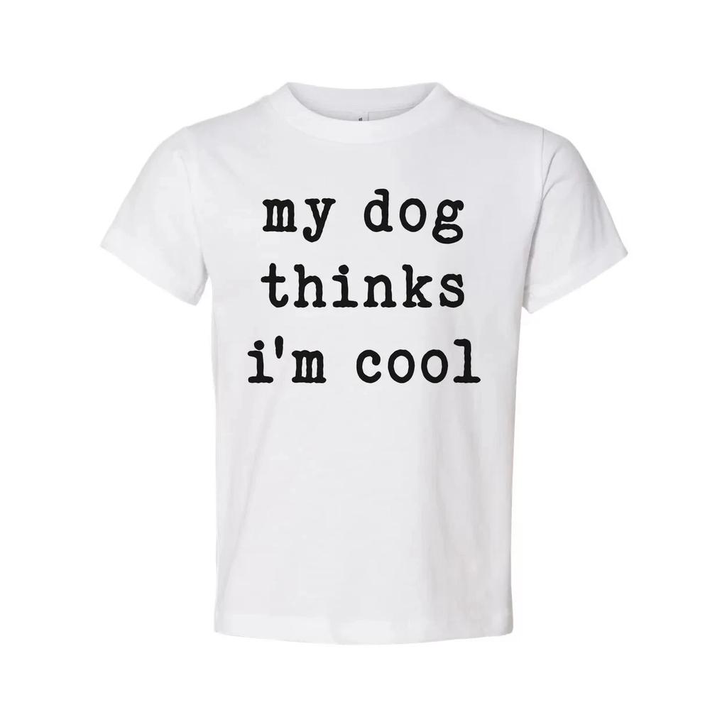 Mein Hund Findet Mich Cool Unisex T-Shirt Lustiges Hundeliebhaber T-Shirt