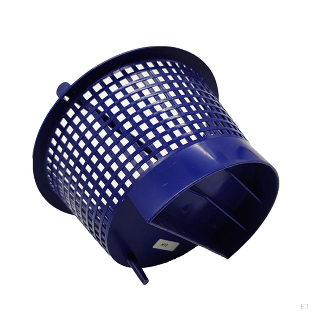 Basket Pool Supplies Replacement Strainer Fine Mesh Plastic Cleaning Tool Universal Blue for