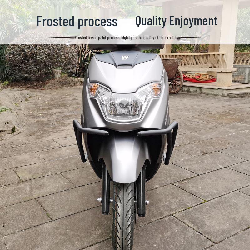 Haojue Tiger Shark VX125 Motorcycle Reinforced Anti-Fall Front Bumper Guard