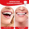 30/50/200/400 strawberry flavored dental floss, smooth dental floss sticks, safe oral cleaning tools, travel essentials