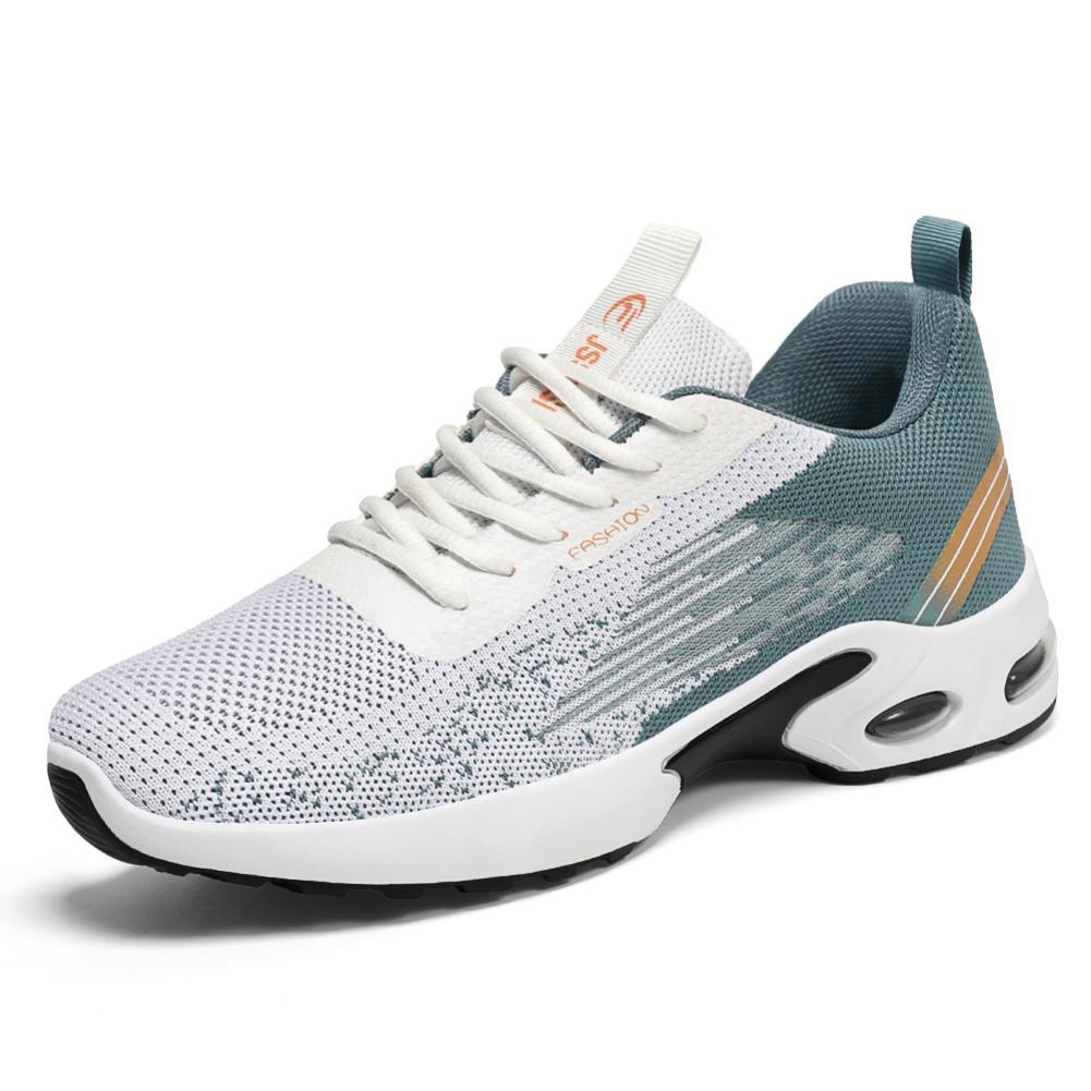 Shoes Men's Sports Shoes Summer New Fly-woven Breathable Running Shoes Comfortable Air Cushion Shoes Casual Shoes