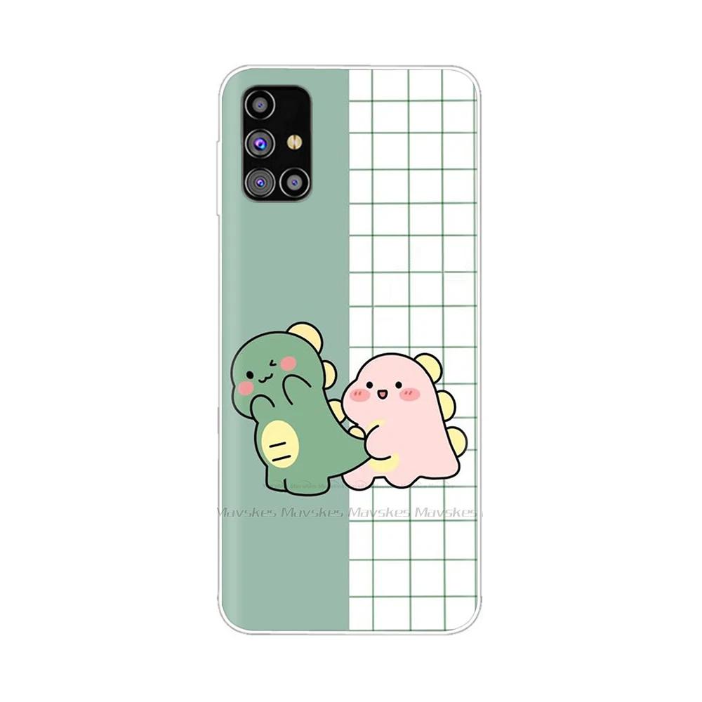 For Samsung Galaxy M51 Case SM-M515F Phone Case Creative Full Protection TPU Back Cover For Samsung M51 M 51 Soft Silicone Funda