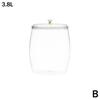 Multifunctional Storage Jar With Lid Plastic Transparent Storage Box Sealed Cereals Jar Flour Rice Nuts Beans Dry Food Container