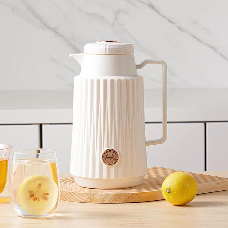 LOCK&LOCK Diamond Pattern Glass Lined Insulated Thermos Pot