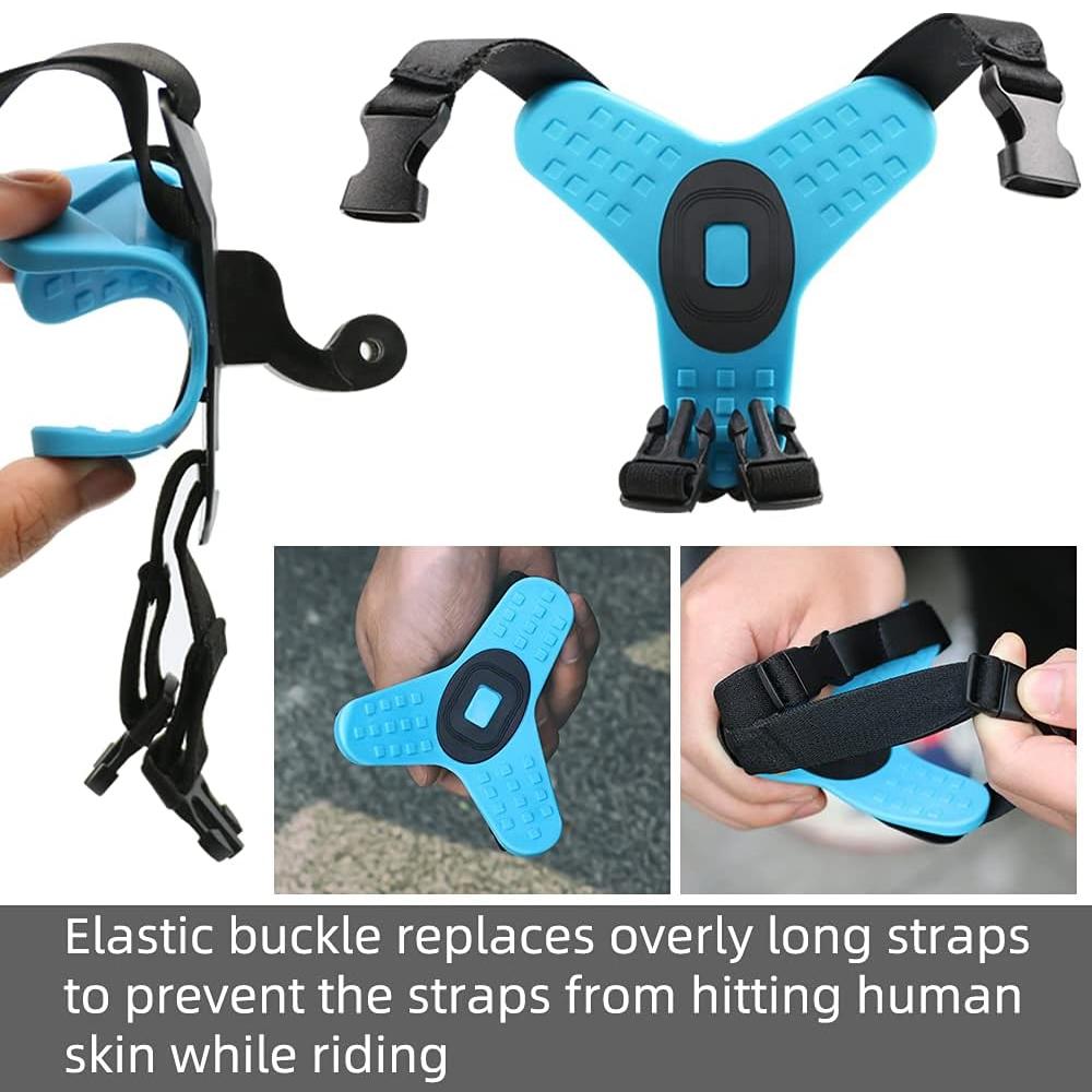 Motorcycle Helmet Strap Mount Phone Stand Holder For GoPro Hero 12 11 Insta360 X4 Action Sports Camera Mobile Phone Accessories