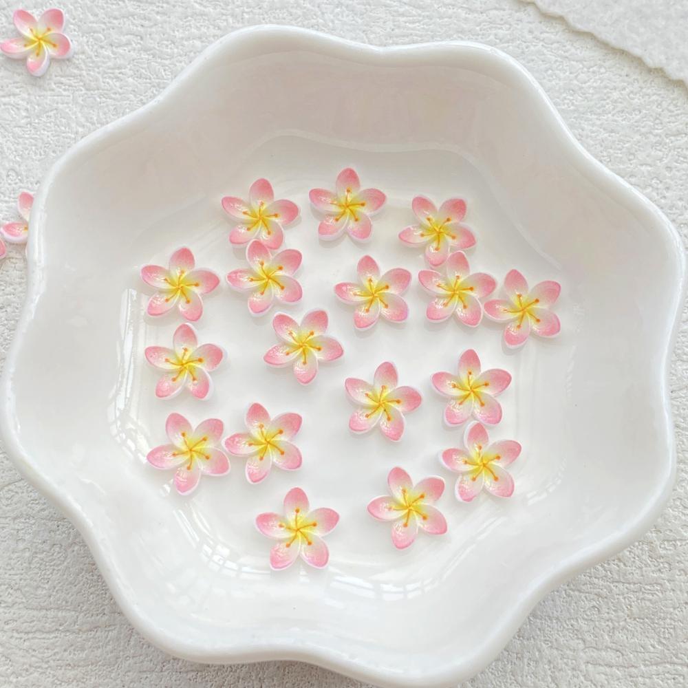 

50Pcs Resin Kawaii Colorful 9mm Flower Flat back Stone Gem Scrapbook DIY Wedding Christmas Art Decor Jewelry Crafts Accessories