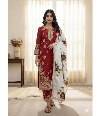 Damen Designer Ready-to-Wear Salwar Anzug Indisch Pakistanisch Bollywood Besticktes Salwar Kameez Set
