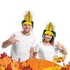 Corn Costume Hat 11 Inches Food Hat With Funny Green Leaves And Brown Husks Cosplay Festival Vendor Novelty Adult Funny Food Hat