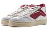 Li Ning 180 Slip Resistant Cushioning Abrasion Resistant Support Low top Skateboard Shoes Men's White Red AECU007-3