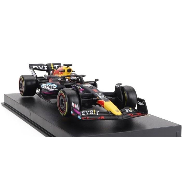 Burago F1 Miniature Car 1/43 Red Bull RB19 ORACLE Max Verstappen 2023 Miami GP World Champion Signature Series