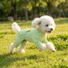 Hooded Dog Sunscreen Clothes All Inclusive Pet Four-Legged Clothes Pet Summer Clothes  Beach
