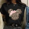 Y2k 90s Fashion T Shirts Gothic Fashion Mickey Tshirt Minnie Mouse Print T-shirt Women T Shirt Female Clothes Kawaii Disney