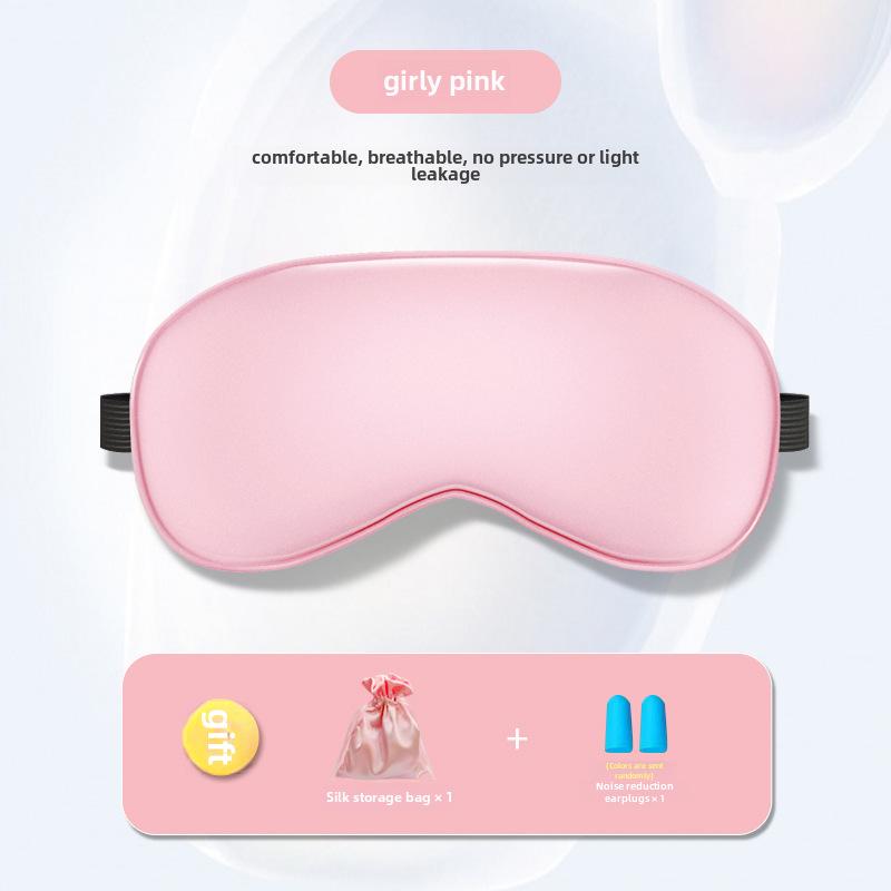 Masque pour les yeux en soie double face pour hommes et femmes: Options de blocage de la lumière et de compresses chaudes/froides pour le sommeil et la relaxation