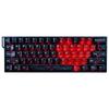 Full Transparent Red Love Heart Keycaps Crystal Clear PBT Mechanical Keyboard Keycaps Ice Transparent Cherry Profile PC Keycaps